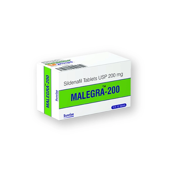 Malegra 200mg Tablets Sildenafil Citrate 200mg